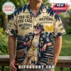 Michigan Wolverines NCAA Mascot Hawaiian Shirt featuring tropical patterns, team logos, and vintage graphics on cream fabric.