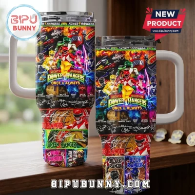 Mighty Morphin Power Rangers Stanley Tumbler 40oz