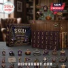 Minnesota Vikings 24-Day Christmas Ornament Advent Calendar featuring team-themed miniature ornaments and branded box.