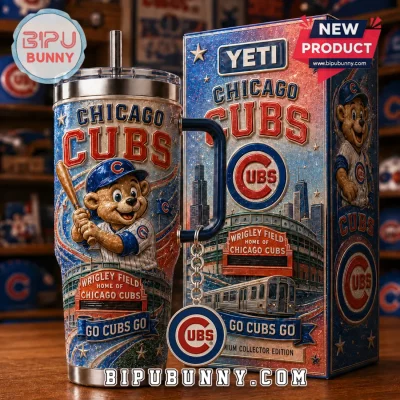 MLB Chicago Cubs Mascot YETI 40oz Tumbler