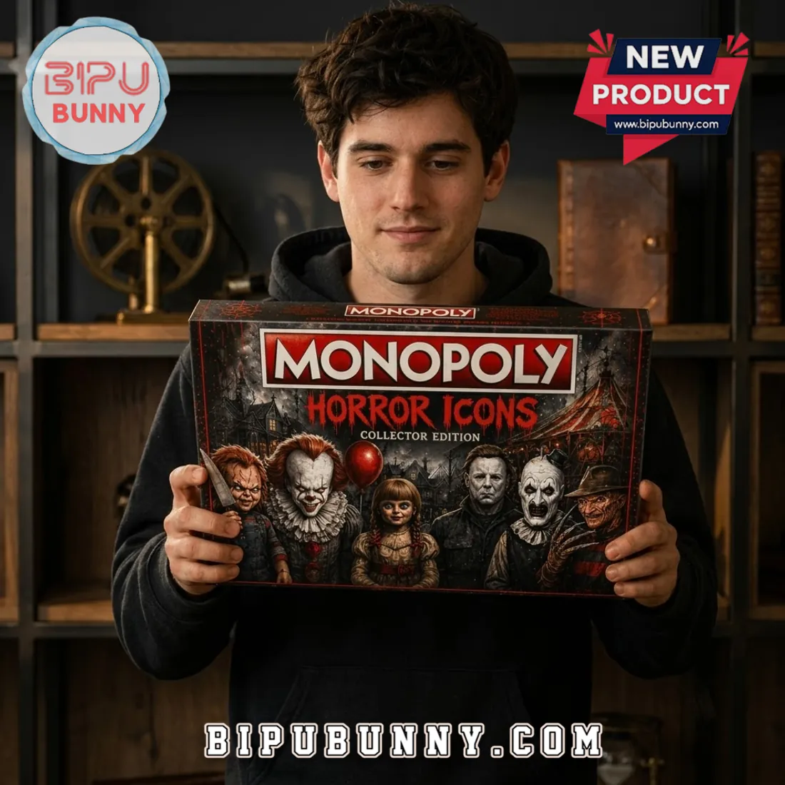 Monopoly Horror Icons Slasher Halloween Board Game Monopoly Horror Icons Slasher Halloween Board Game