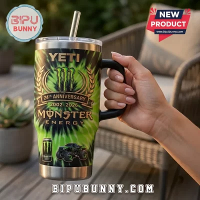 Monster Energy 24th Anniversary Edition Yeti Tumbler Cup