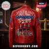 Montreal Canadiens Red Leather Jacket featuring back graphics of legends Richard, Beliveau, and Lafleur with team logos.