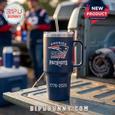 New England Patriots 1776-2026 America 250 Stanley Tumbler