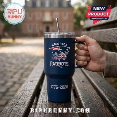 New England Patriots 1776-2026 America 250 Stanley Tumbler