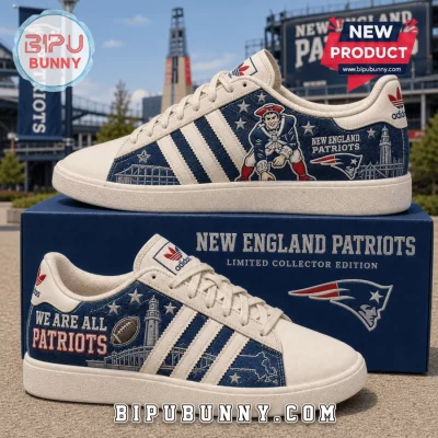 New England Patriots Adidas Casual Sneakers New England Patriots Adidas Casual Sneakers