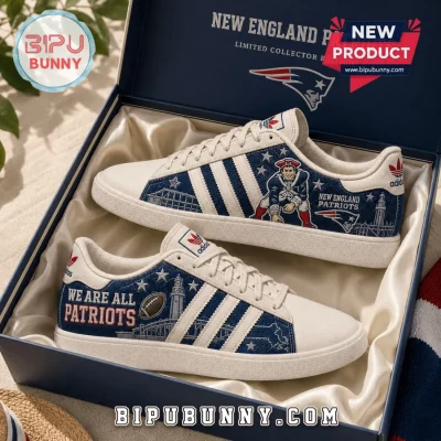 New England Patriots Adidas Casual Sneakers