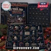 New England Patriots Do Your Job Christmas Advent Calendar featuring 24 numbered compartments with team-themed ornaments.