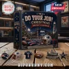 New England Patriots Do Your Job Christmas Advent Calendar featuring Gillette Stadium imagery and collectible ornaments.