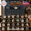 New York Yankees Halloween Miniature Ghost Advent Calendar 2026 featuring 24 numbered slots with mascot ghost figurines.