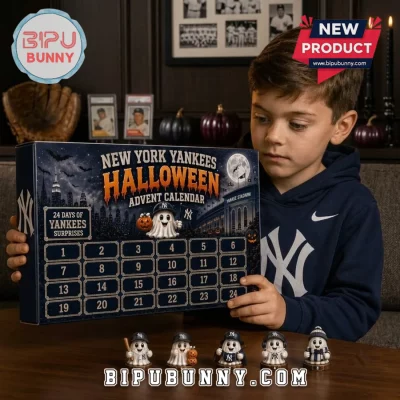 New York Yankees Halloween Miniature Ghost Advent Calendar 2026
