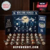New York Yankees Halloween Miniature Ghost Advent Calendar 2026 featuring 24 numbered doors and custom team-themed figures.