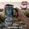 New Zealand Warriors 31st Anniversary Stanley Tumbler 40oz with team logo, blue and green graphics, and a straw.