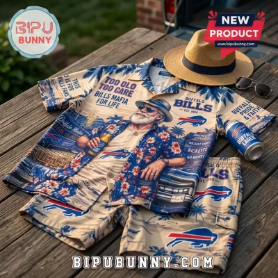 NFL Buffalo Bills Mascot Hawaiian Shirt