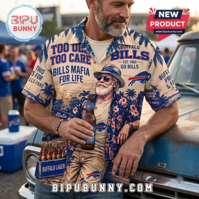 NFL Buffalo Bills Mascot Hawaiian Shirt