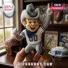 NFL Dallas Cowboys Mascot Soft Plush Toy featuring a cowboy character in a gray jersey, blue bandana, and brown boots.