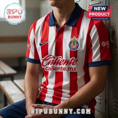Nike Chivas de Guadalajara 2026 Home Jersey Polo Shirt