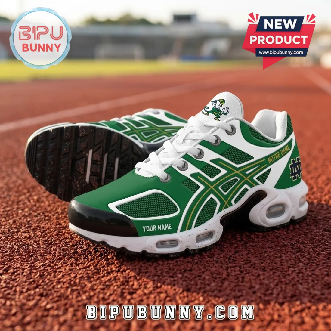 Notre Dame Fighting Irish Green Air Max Plus Sneakers Notre Dame Fighting Irish Green Air Max Plus Sneakers