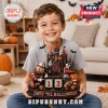 Ohio State Buckeyes Halloween Haunted Castle Countdown Calendar with Brutus Buckeye figure, pumpkins, and numbered blocks.