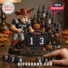 Ole Miss Rebels Halloween Countdown Calendar features a team mascot beside a haunted castle, pumpkins, and date blocks.