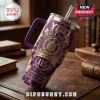 Omega Psi Phi 115th Anniversary YETI Tumbler 40oz in purple and gold with fraternity crest and 1911-2026 lettering.