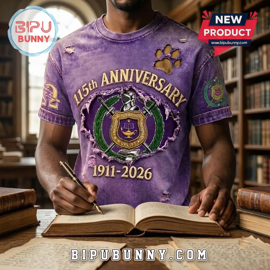 Omega Psi Phi Fraternity Crest Purple Distressed Shirt Omega Psi Phi Fraternity Crest Purple Distressed Shirt