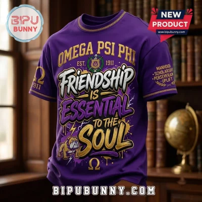 Omega Psi Phi Fraternity Purple Limited Edition Shirt