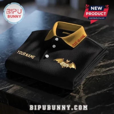 Ozzy Osbourne Custom Name Embroidered Black Polo Shirt