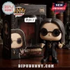 Ozzy Osbourne Funko Pop Vinyl Figure 115 featuring black hair, round sunglasses, a microphone, and a cross necklace.