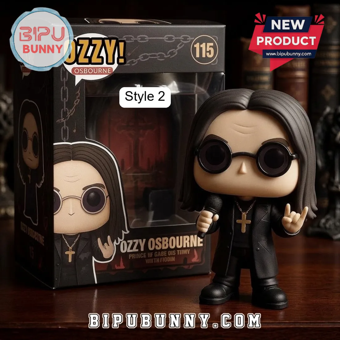 Ozzy Osbourne Funko Pop Vinyl Figure Ozzy Osbourne Funko Pop Vinyl Figure