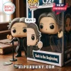 Ozzy Osbourne Funko Pop Vinyl Figure Style 3 standing next to its branded display box on a wooden desk.