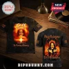 Ozzy Osbourne In Loving Memory Black T-Shirt with graphic print featuring fire, cross, and Prince of Darkness text.