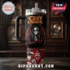 Ozzy Osbourne Prince of Darkness 40oz Handle Tumbler featuring black and red graphic art with bats, skulls, and logos.