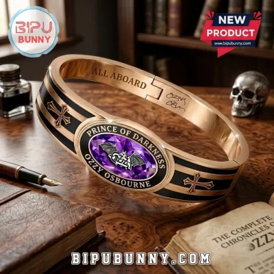 Ozzy Osbourne Prince of Darkness Hinged Bracelet