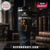 Ozzy Osbourne Prince of Darkness Stanley Tumbler 40oz featuring a portrait of the rock icon, his signature, and logo.