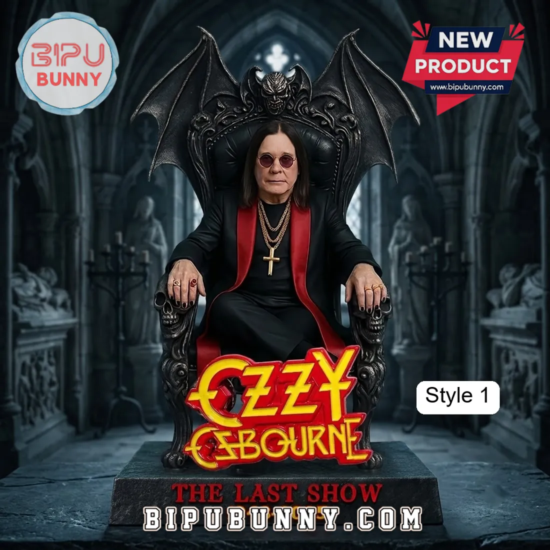 Ozzy Osbourne Sculpted Resin Statue Limited Edition Ozzy Osbourne Sculpted Resin Statue Limited Edition