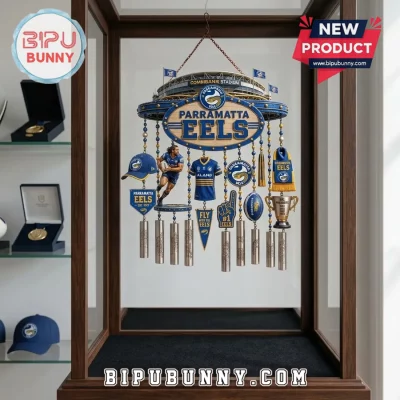 Parramatta Eels Commbank Stadium Metal Wind Chime