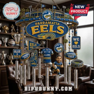 Parramatta Eels Premium Team Mascot Wind Chime