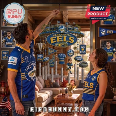 Parramatta Eels Premium Team Mascot Wind Chime