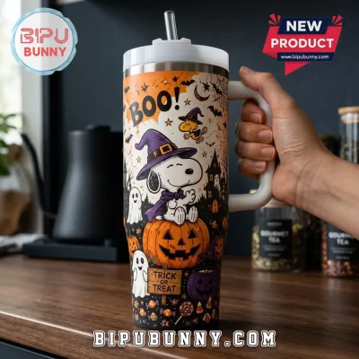 Peanuts Snoopy Pumpkin Patch 40oz Tumbler Cup