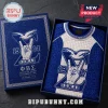 Phi Beta Sigma 1914 Blue White Shirt featuring fraternity symbols, dove logo, and G.O.M.A.B text in a matching display box.