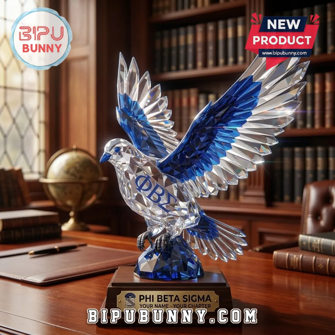 Phi Beta Sigma Fraternity Dove Sculpted Acrylic Plaque Phi Beta Sigma Fraternity Dove Sculpted Acrylic Plaque
