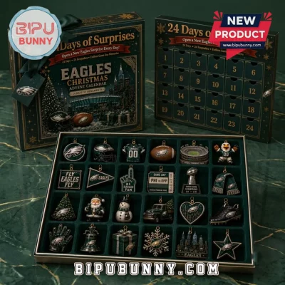 Philadelphia Eagles Christmas Ornament Advent Calendar 2026