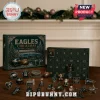 Philadelphia Eagles Christmas Ornament Advent Calendar 2026 with 24 numbered drawers and miniature team-themed decorations.