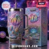 Phish You Enjoy Myself 40oz Stainless Steel Tumbler featuring psychedelic patterns, guitar motifs, and a matching gift box.
