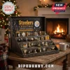 Pittsburgh Steelers Christmas Advent Calendar 2026 featuring 24 numbered miniature team-themed ornaments in a display box.
