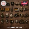 Pittsburgh Steelers Christmas Advent Calendar 2026 features twenty miniature team-themed ornaments on a wooden background.