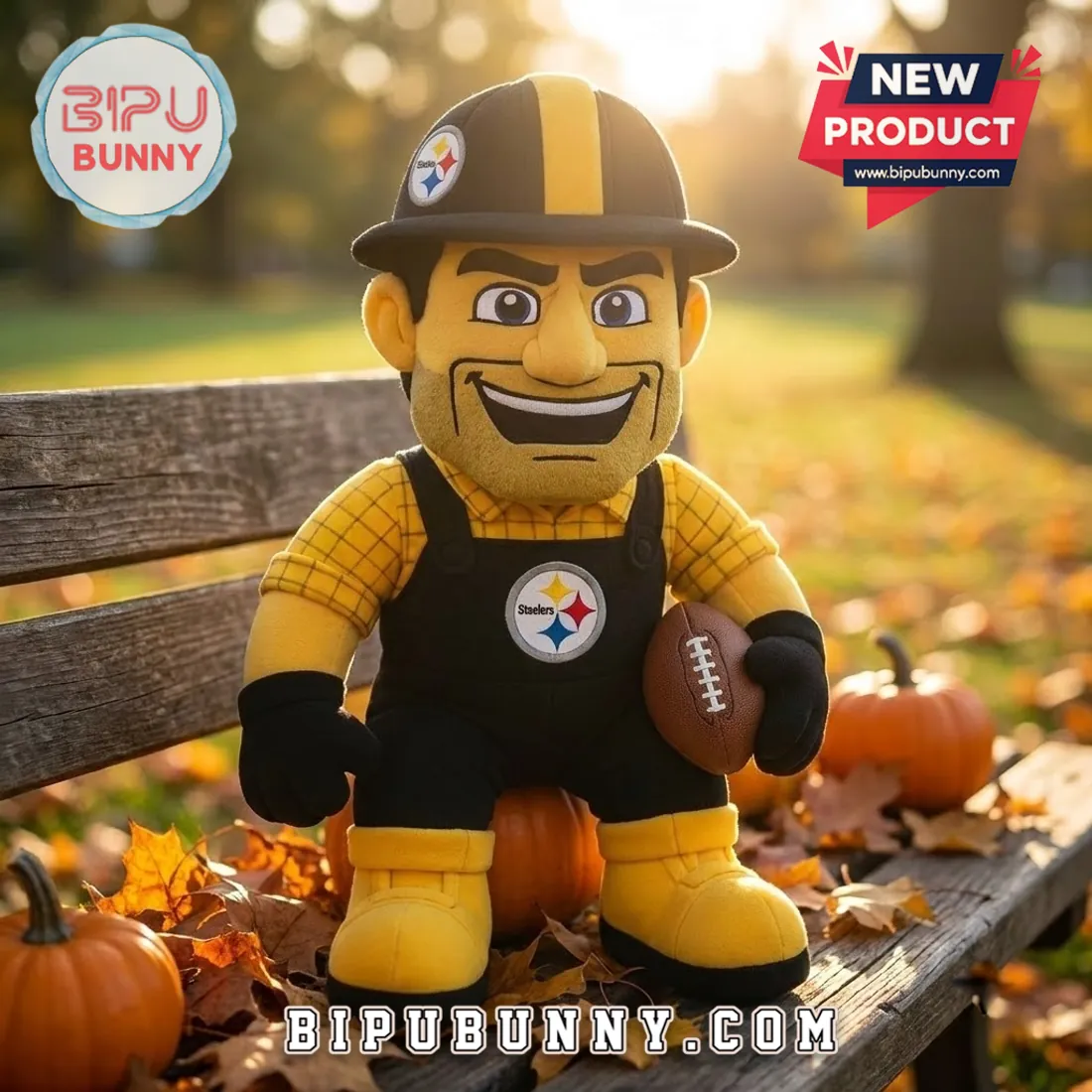 Pittsburgh Steelers NFL Mascot Plush Doll Pittsburgh Steelers NFL Mascot Plush Doll