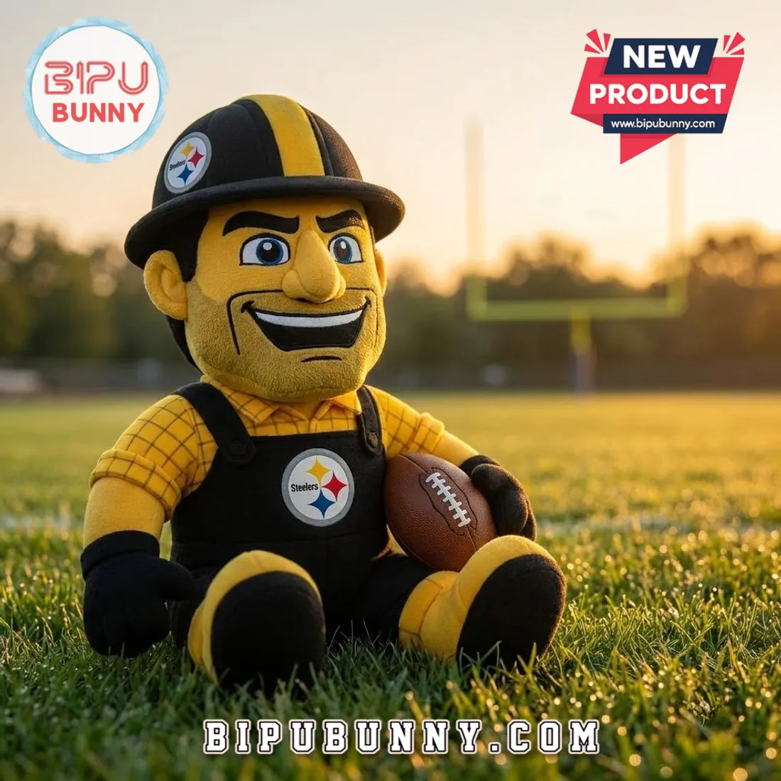 Pittsburgh Steelers NFL Mascot Plush Doll Pittsburgh Steelers NFL Mascot Plush Doll