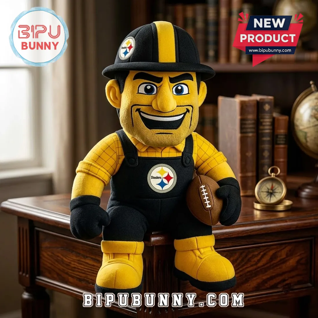 Pittsburgh Steelers NFL Mascot Plush Doll Pittsburgh Steelers NFL Mascot Plush Doll